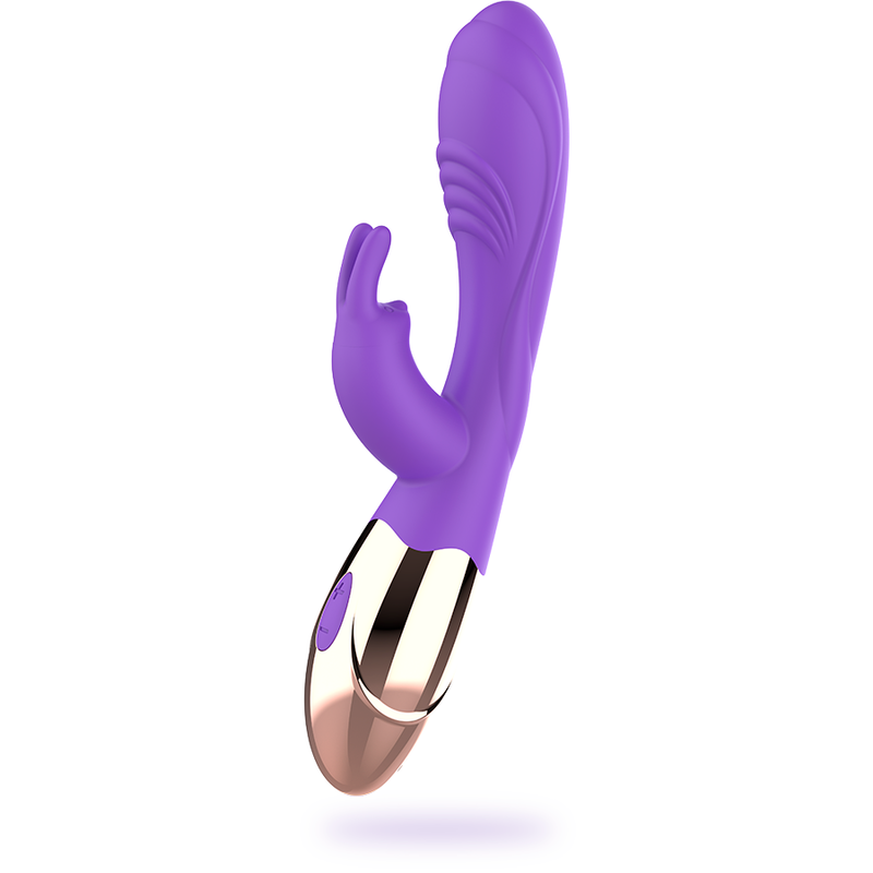 Vibratore ricaricabile WomanVibe Viora in silicone, design elegante e compatto, ideale per stimolazione personale.