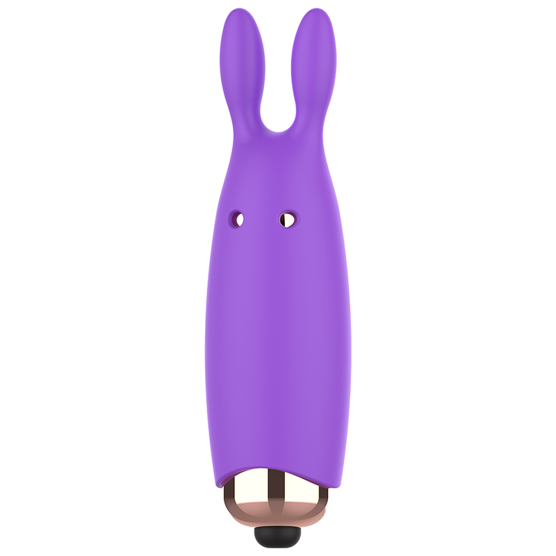 Stimolatore in silicone WOMANVIBE Bugsy, dispositivo per il piacere femminile con design ergonomico e morbido materiale.