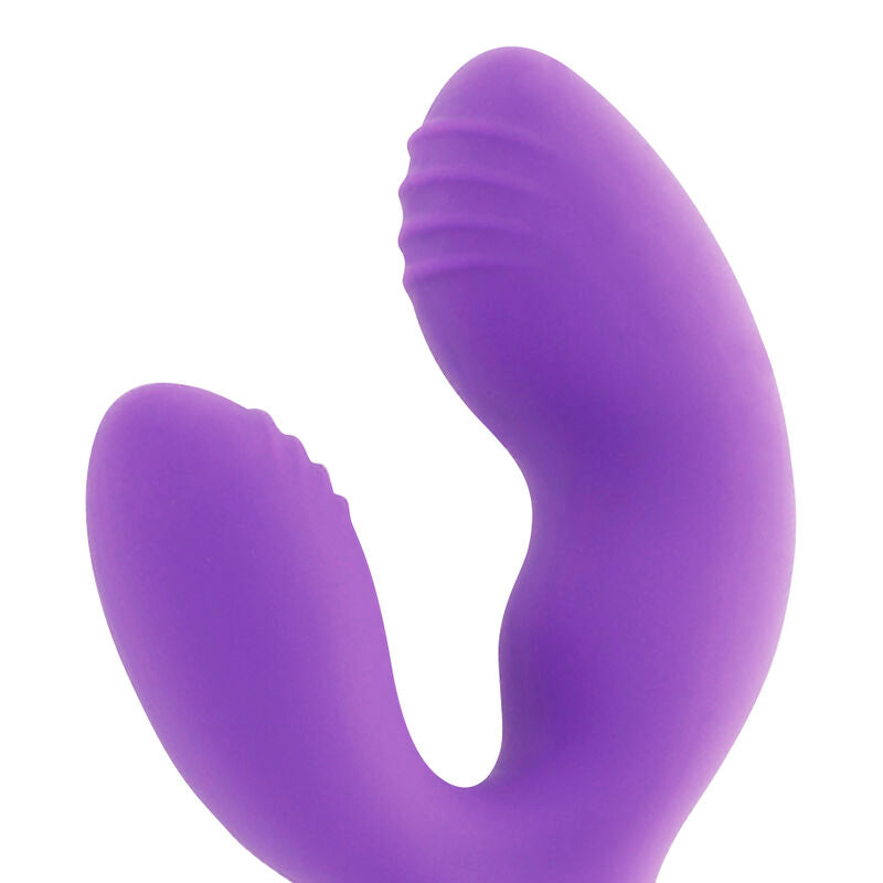 Stimolatore vibratore WOMANVIBE Vanix in silicone, design elegante e compatto, ideale per piacere e relax personale.