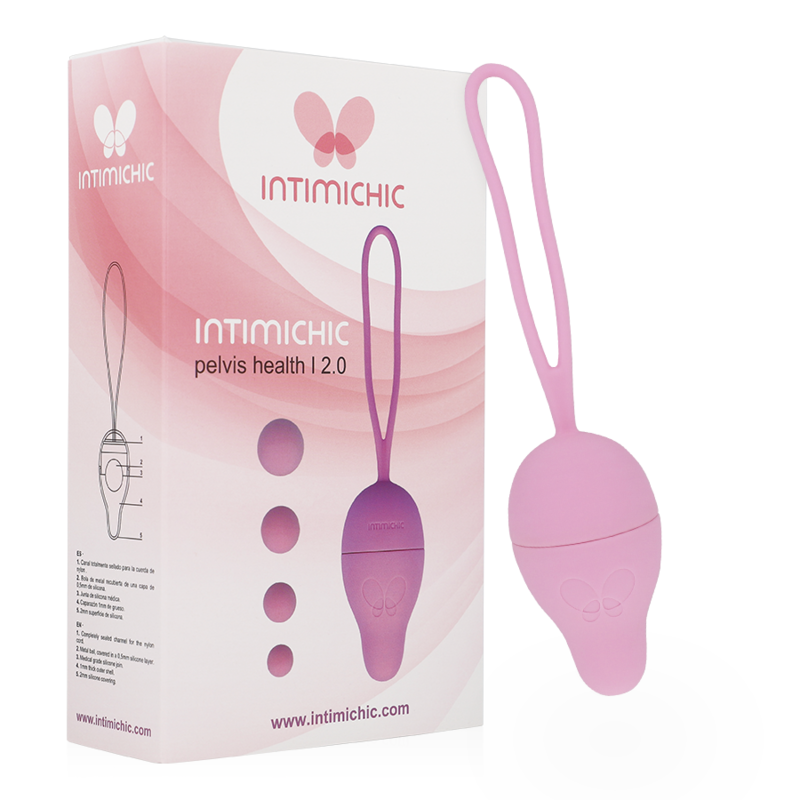 Dispositivo di riabilitazione pelvica Intimichic Salute del Pelvi I 2.0, con design ergonomico per il benessere pelvico.