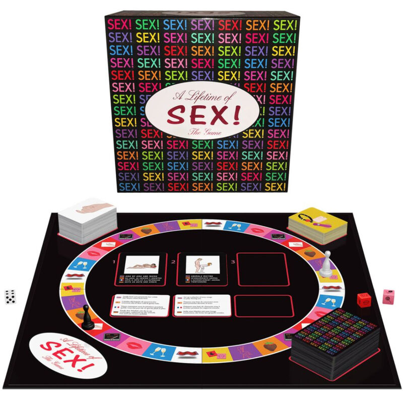 Gioco da tavolo KHEPER GAMES sul sesso, con carte e tabellone, ideale per scoprire e discutere di sessualità in modo divertente.