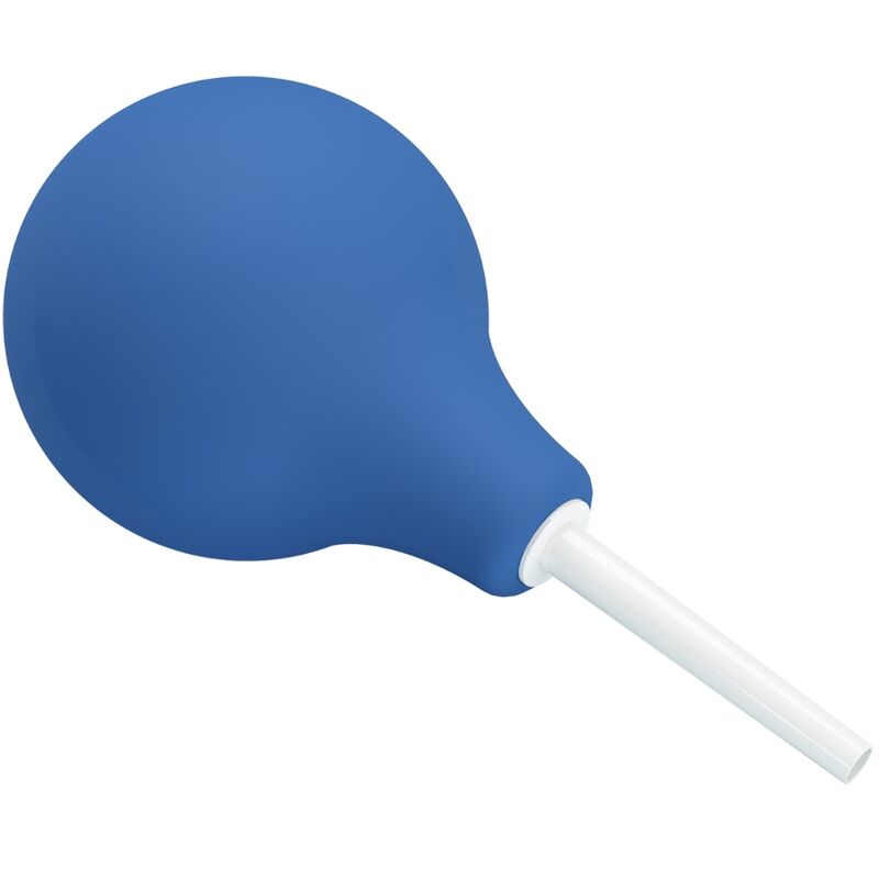 Doccia anale MR PLAY BlueB Super Power Blue, dispositivo per adulti, visibile con dettagli blu e design ergonomico.