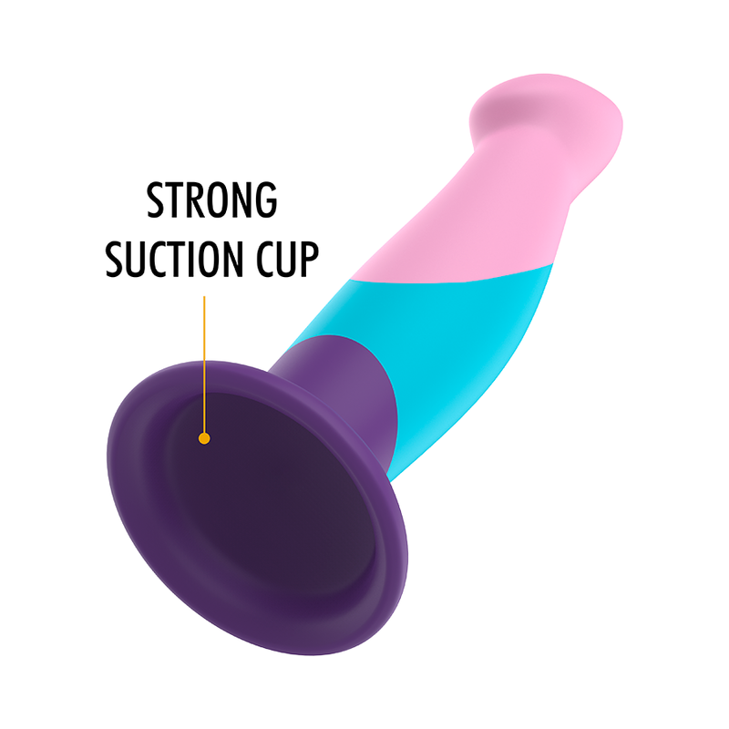 Dildo fantasy Mythology Pastello Garrick di marca Mythology Fantasy Dildo, in silicone color pastello, con dettagli realistici.