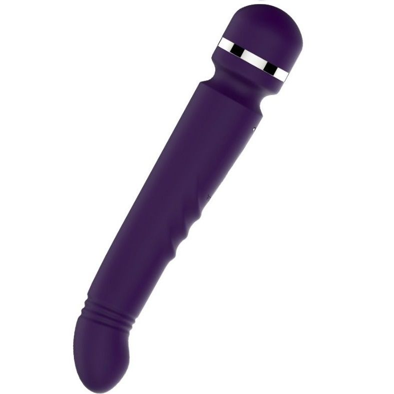 Massaggiatore Nalone a doppia testa Yoni con superficie liscia e ergonomica, ideale per il benessere personale e il relax.