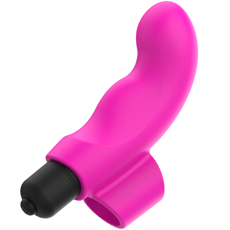 Vibratore Natale rosa neon OHMAMA VIBRATORS, design colorato e luminoso, con superficie liscia e forma ergonomica.
