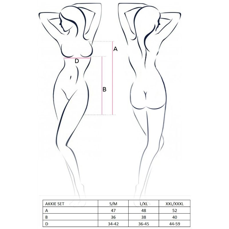 Set costume da infermiera donna PASSION WOMAN SETS, completo bianco con dettagli in stile accattivante e femminile.