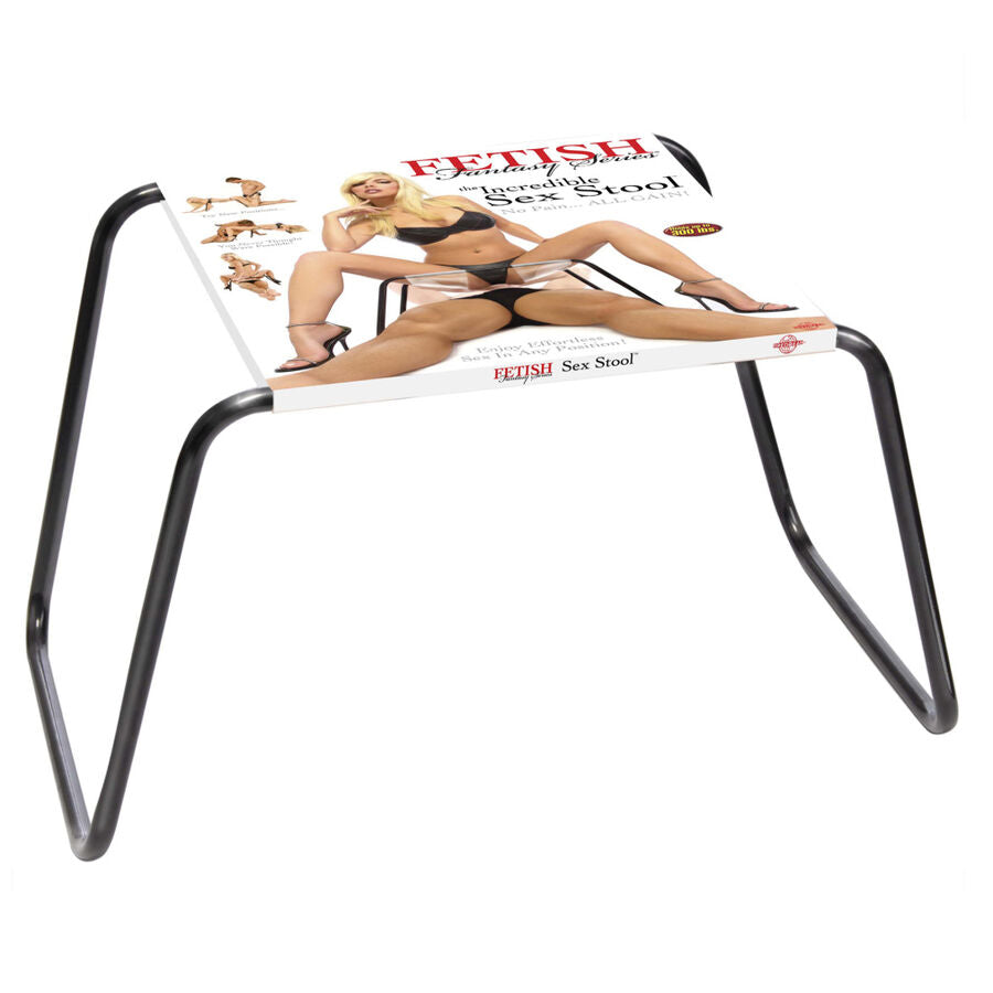 Sgabello del sesso Fetish Fantasy Series di Pipedreams, struttura robusta e design ergonomico per giochi intimi.