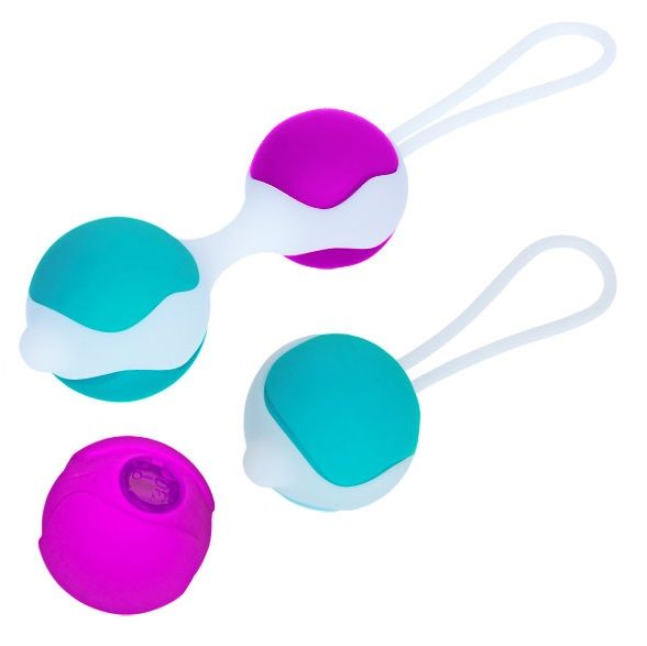 Sfera orgasmica deluxe Pretty Love Flirtation, dispositivo di stimolazione con design elegante e dettagli raffinati.