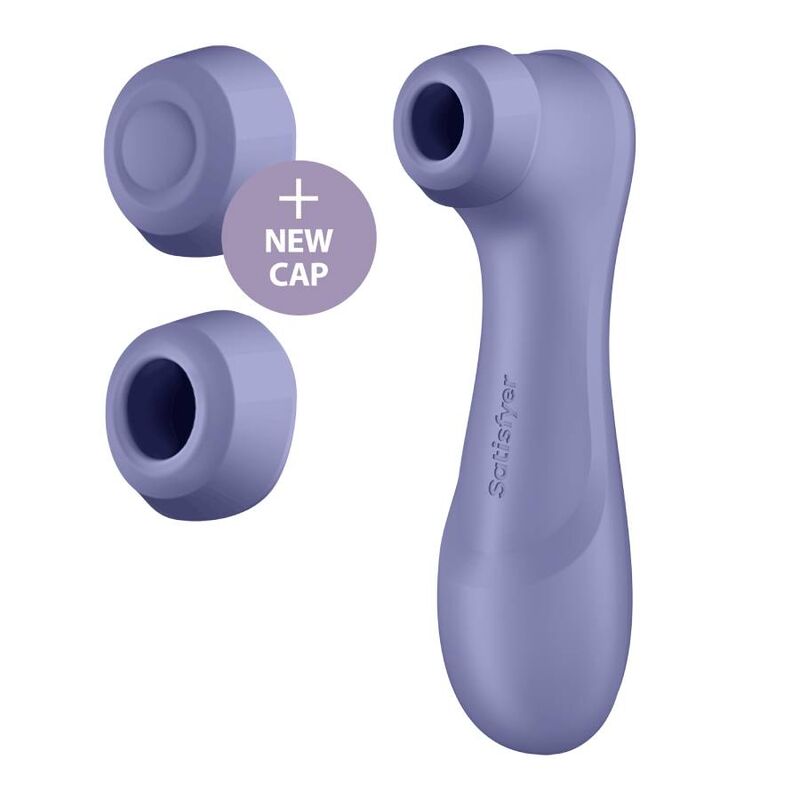 Dispositivo SATISFYER AIR PULSE Tecnologia Pro 2 generazione 3 aria liquida in colore rosso vino, vista frontale.