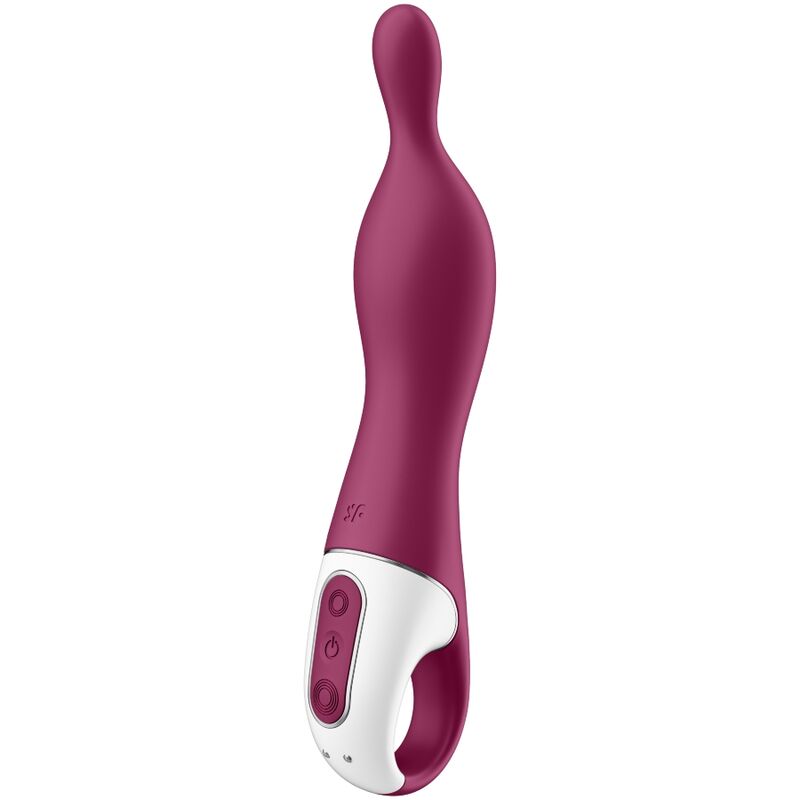 Vibratore Satisfyer Amazing 1 Aspot Berry, piccolo e discreto, con design ergonomico e superficie liscia, colore viola.
