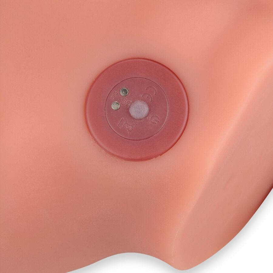 Masturbatore realistico XISE Frederico, dildo da 15 cm con posizione frontale e spinta, dettagli realistici e texture naturale