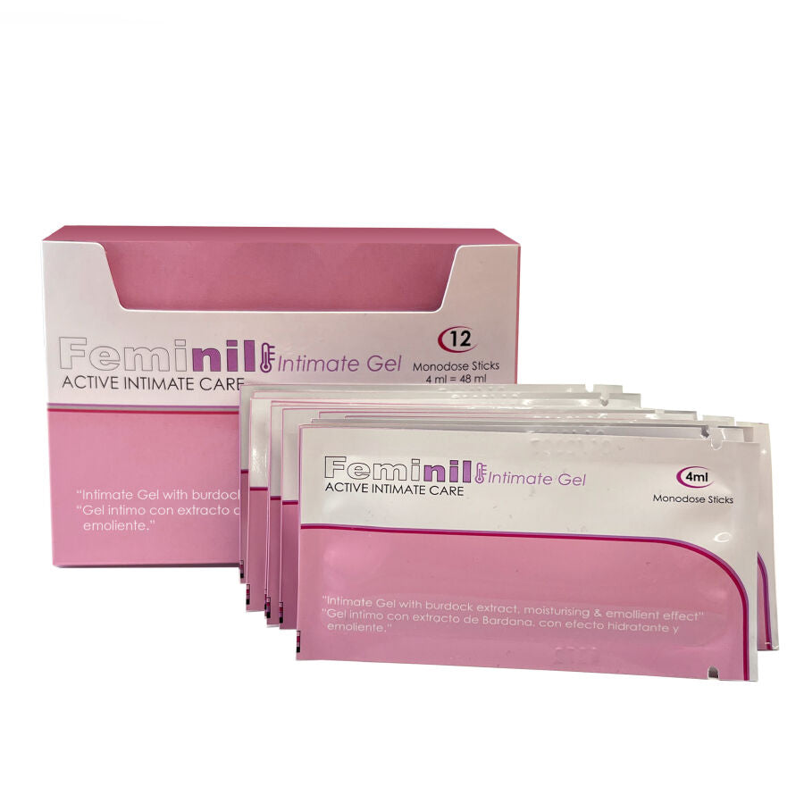 Lubrificante femminile a base d'acqua 500COSMETICS FEMINIL LUBE con effetto caldo in confezione da 500ml.