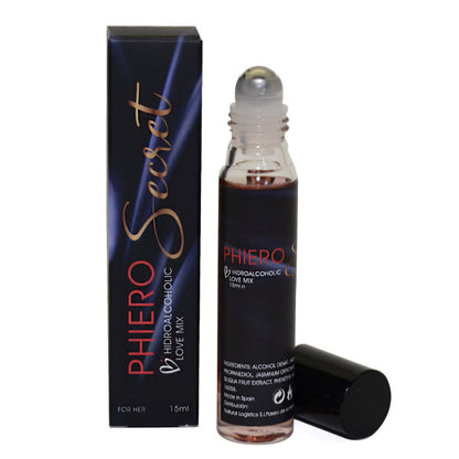 Flacone da 15 ml di 500 Cosmetics Phiero Secret, combinazione naturale di ormoni sessuali femminili, senza odore