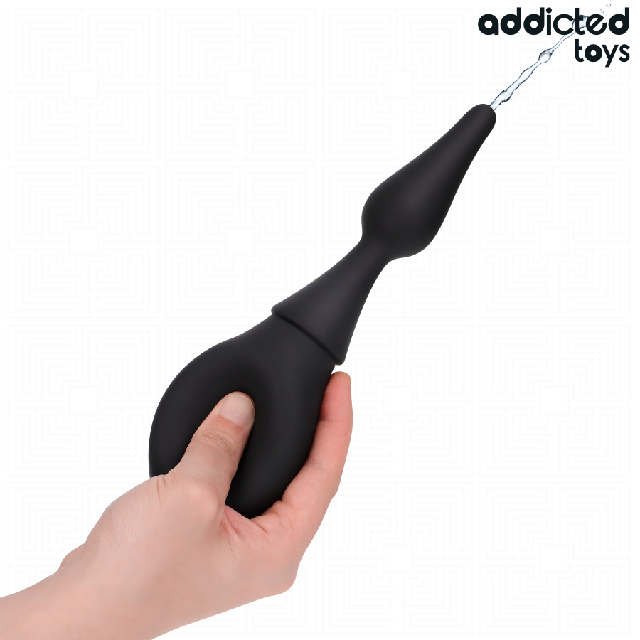 Detergente da viaggio modello 1 di ADDICTED TOYS, confezione compatta e pratica per pulizia in movimento.