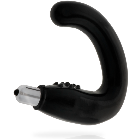 Massaggiatore anale nero ADDICTED TOYS, dispositivo in silicone con design ergonomico per piacere e stimolazione anale.