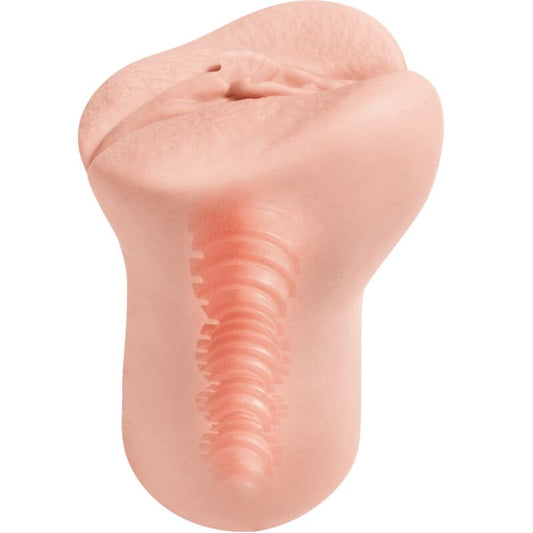 Masturbatore maschio ALIVE, modello Flex Taglia Vaginale M, in silicone con superficie dettagliata e flessibile.