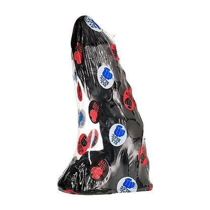 Dildo nero da 23 cm di All Black, immagine che mostra la superficie liscia e dettagli realistici del prodotto.