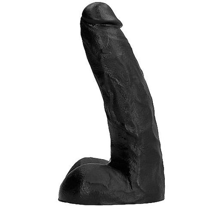 Dong nero da 22 cm della marca ALL BLACK, mostrato in primo piano su sfondo neutro.