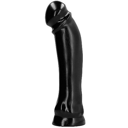 Fascino del prodotto ALL BLACK - Dong di 33 cm, superficie nera lucida e dettagli realistici, ideale per uso personale.