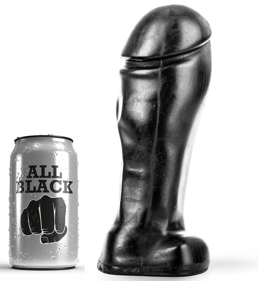 Punta larga ALL BLACK Dong da 22 cm, in metallo nero, con superficie liscia e design robusto, ideale per pesca professionale.