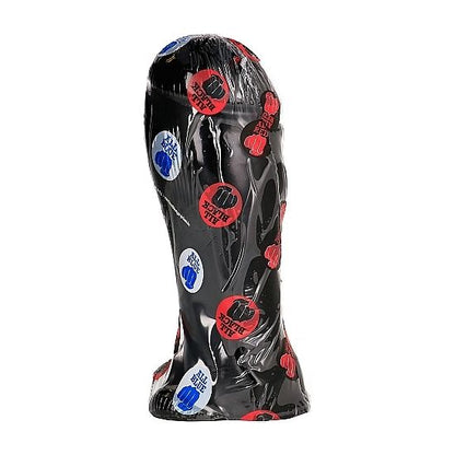 Punta larga All Black Dong da 22 cm, modello nero con dettagli realistici, ideale per uso intimo e stimolazione.