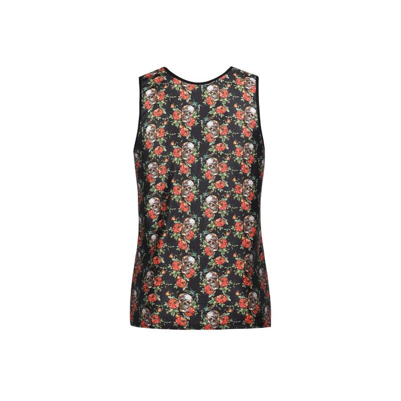 Maglietta sportiva ANAIS MEN POWER TOP S in tessuto leggero, colore grigio chiaro, dettaglio con logo sulla parte frontale.