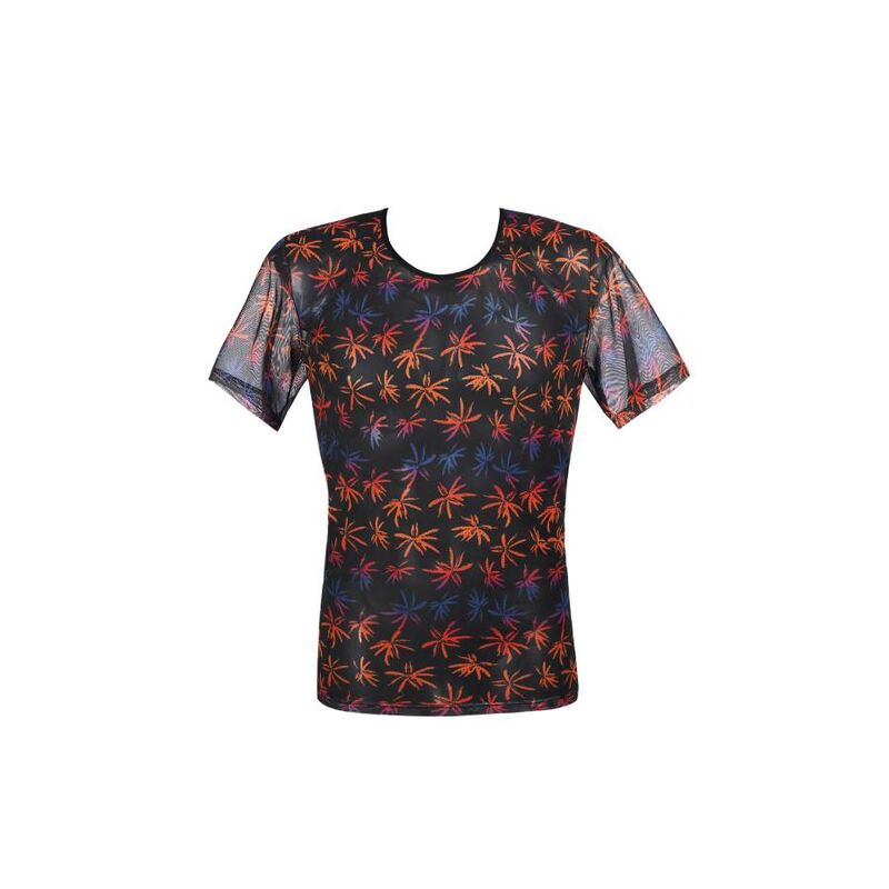 T-shirt uomo ANAIS MEN CHILL S in cotone, colore grigio, con stampa frontale, maniche corte e vestibilità comoda.