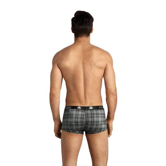 Slip boxer ANAIS MEN Balance Boxer S in cotone nero, con vita elasticizzata e dettagli eleganti.