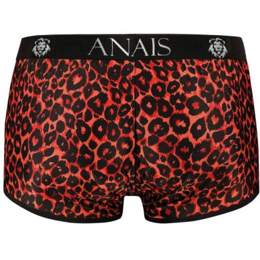 Boxer da uomo ANAIS MEN TRIBAL in cotone, mostra il motivo tribale e il design comodo, colore blu scuro.