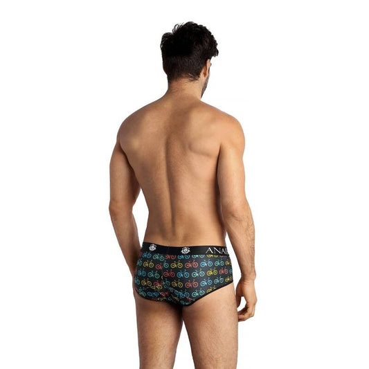 Slip boxer ANAIS MEN BENITO SLIP S in tessuto morbido, colore nero, con dettagli eleganti e vestibilità comoda.