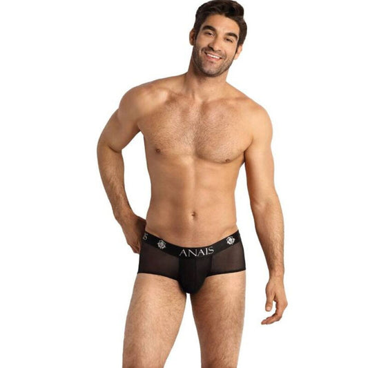 Slip briefs ANAIS MEN EROS in cotone blu, con vita elasticizzata e logo sulla banda elastica.