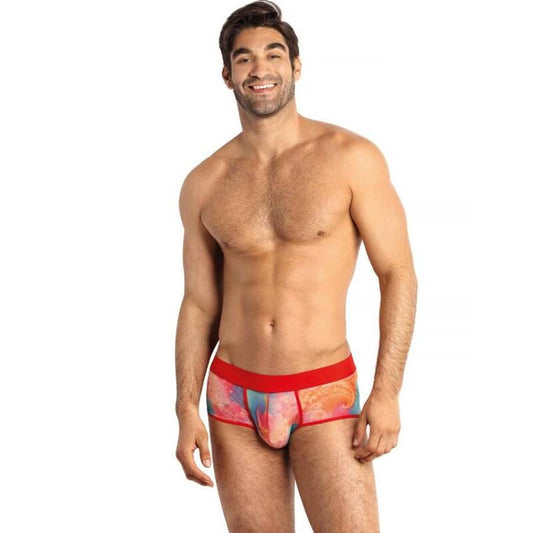 Slip intimo ANAIS MEN Falcon Brief S in cotone, con design nero e dettagli eleganti, visibile in questa immagine.