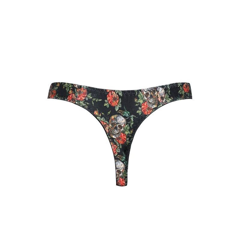 Slip uomo ANAIS MEN POWER STRING M, slip e perizoma in tessuto nero con dettagli elastici, da uomo della linea ANAIS MEN SLIP & THONG