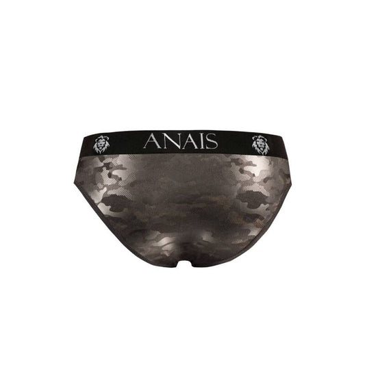 Slip uomo Anais Men Electro Slip S in tessuto nero, con dettagli elastici e design aderente.