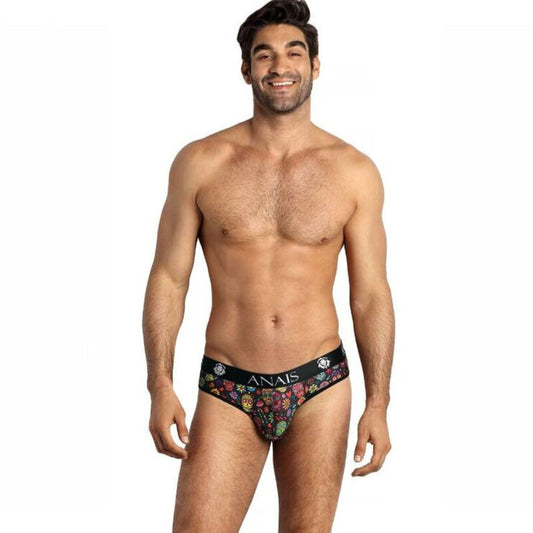 Slip da uomo ANAIS MEN Mexico Slip S in tessuto morbido, con design comodo e vestibilità aderente.
