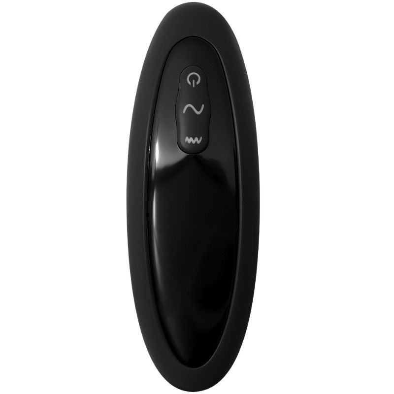 Massaggiatore P-Motion della collezione Anal Fantasy Elite, in silicone nero, con design ergonomico e dettagli realistici.
