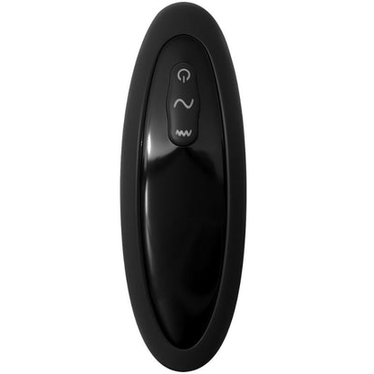 Massaggiatore P-Motion della collezione Anal Fantasy Elite, in silicone nero, con design ergonomico e dettagli realistici.