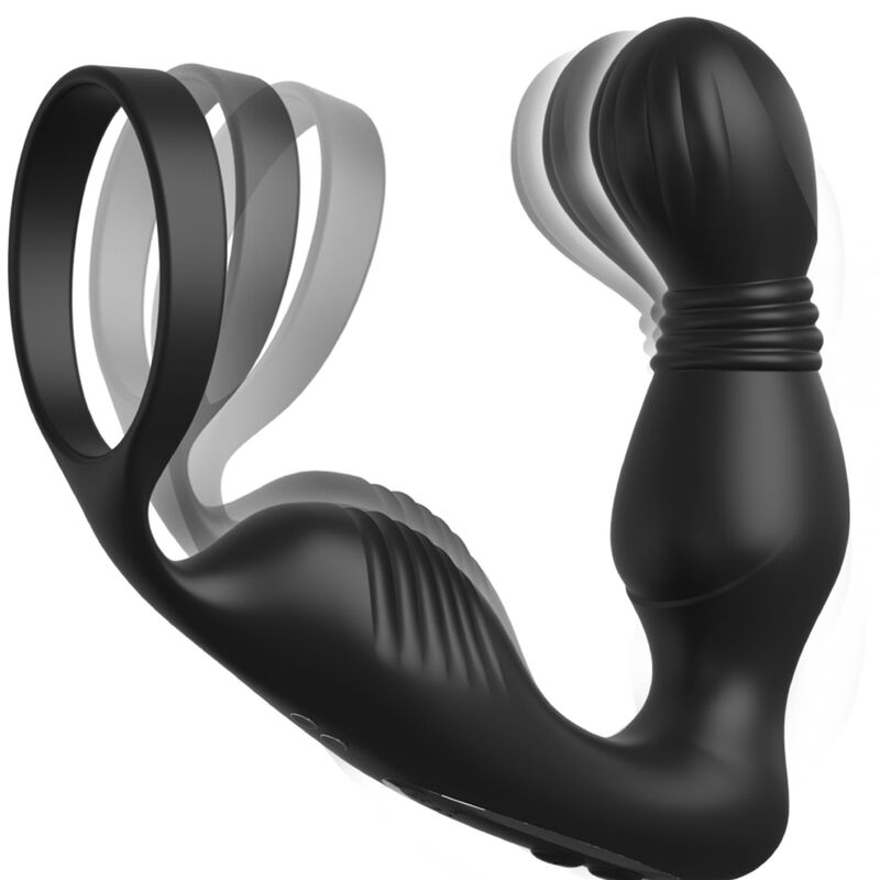 Massaggiatore prostatico vibrante e ricaricabile della collezione ANAL FANTASY ELITE COLLECTION, con superficie liscia e design ergonomico.