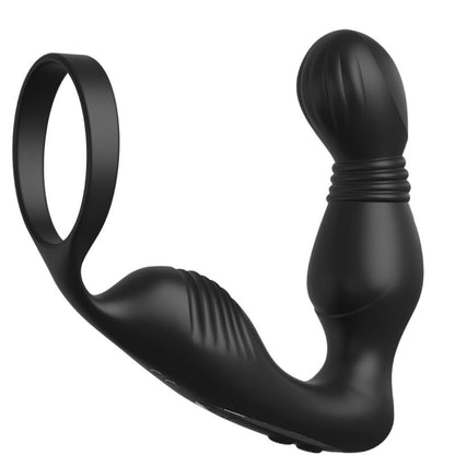 Massaggiatore prostatico vibrante e ricaricabile della collezione Elite di ANAL FANTASY, in dettaglio.