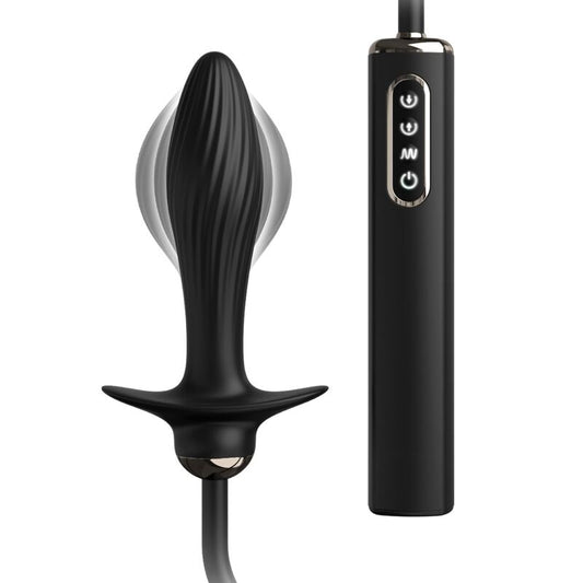 Plug gonfiabile e vibratore auto-throb della collezione ANAL FANTASY ELITE COLLECTION, dispositivo per stimolazione anale.