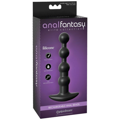 Sfere anal ricaricabile della collezione ANAL FANTASY ELITE COLLECTION, in silicone con superficie liscia e design ergonomico.