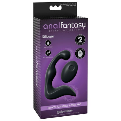 Telecomando per P-Spot Pro della collezione ANAL FANTASY ELITE, dispositivo di controllo anale con design elegante e intuitive funzioni.