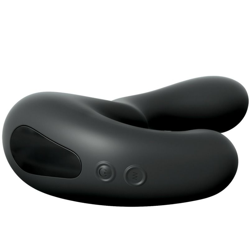 Stimolatore anale P-Spot Milker della collezione Elite Collection di Anal Fantasy, silicone nero, con design ergonomico e dettagli realistici.