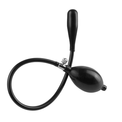 Plug anale gonfiabile ANAL FANTASY della serie ANAL FANTASY, con superficie liscia e pompa per regolazione del volume.
