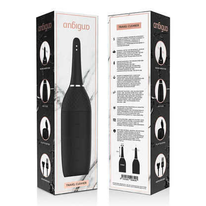 Pulitore anale automatico ANBIGUO con 5 livelli di intensità, dispositivo per la cura personale.