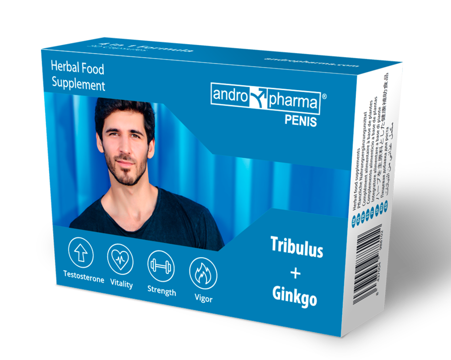 Integratore AndroPharma Penis di Andro Medical, prodotto per il supporto della salute e dell’alert del pene.