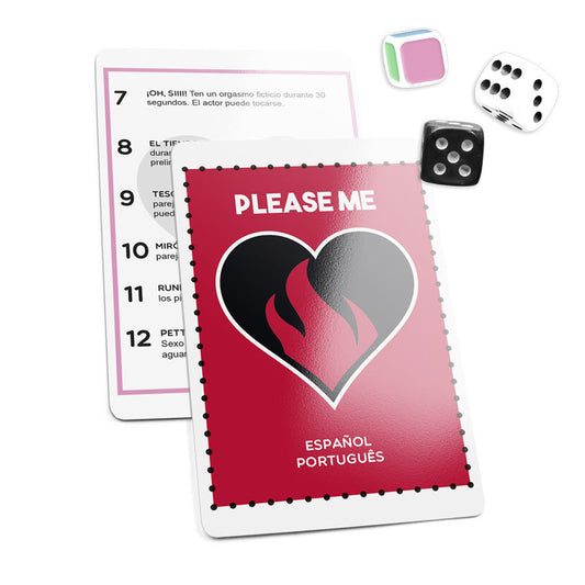 Scarico di un prodotto ARIA Please Me Play XXX, confezione con dettagli e logo visibili.