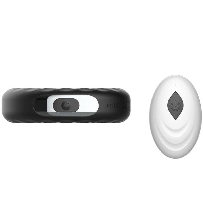 Anello vibratore nero ARMONY Lord's Love Telecomando di ARMONY FOR HIM, con telecomando e design elegante.