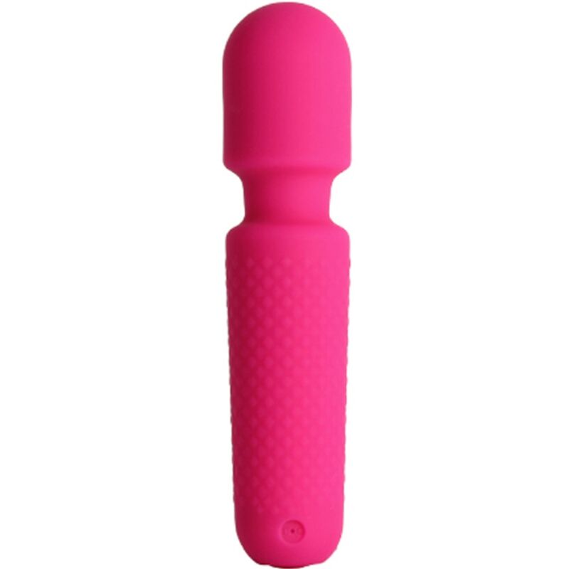 Massaggiatore vibratore ARMONY rosa, ricaricabile con 10 modalità di vibrazione, design elegante e compatto.