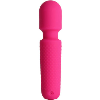 Massaggiatore vibratore ARMONY rosa, ricaricabile con 10 modalità di vibrazione, design elegante e compatto.